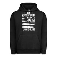Pigment Black Ammosexual Bullets Love Pro Gun Lover Cool Enthusiast Gifts Urban Hoodie - minhPixels