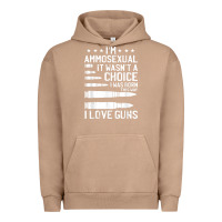 Pigment Burro Ammosexual Bullets Love Pro Gun Lover Cool Enthusiast Gifts Urban Hoodie - minhPixels