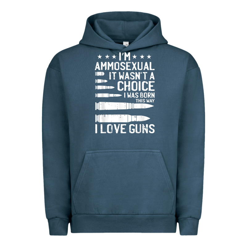 Ammosexual Bullets Love Pro Gun Lover Cool Enthusiast Gifts Urban Hoodie by minhPixels | Teevron