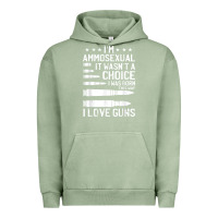 Pigment Oil Green Ammosexual Bullets Love Pro Gun Lover Cool Enthusiast Gifts Urban Hoodie - minhPixels
