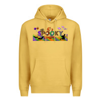 Antique Gold it's spooky season libbey glass Premium Hoodie - BundleAndBundleShop