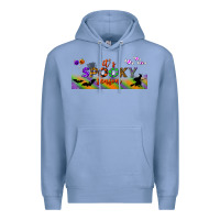 Colony Blue it's spooky season libbey glass Premium Hoodie - BundleAndBundleShop