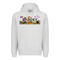 Dove Grey it's spooky season libbey glass Premium Hoodie - BundleAndBundleShop