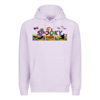 Lilac it's spooky season libbey glass Premium Hoodie - BundleAndBundleShop