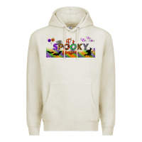 Oatmeal Heather it's spooky season libbey glass Premium Hoodie - BundleAndBundleShop