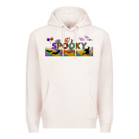 Pale Pink it's spooky season libbey glass Premium Hoodie - BundleAndBundleShop