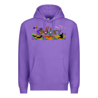 Purple it's spooky season libbey glass Premium Hoodie - BundleAndBundleShop