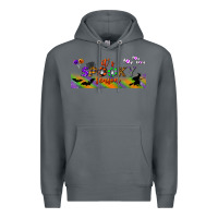 Rock it's spooky season libbey glass Premium Hoodie - BundleAndBundleShop