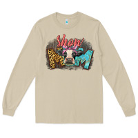 Mushroom Show mom cow Long Sleeve Tee - CowGirlArtShop