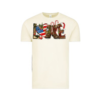 Army Christmas Love 4th Of July Vintage Tee | Teevron