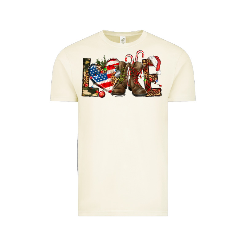 Army Christmas Love 4th Of July Vintage Tee by HowdyJamesFarm | Teevron