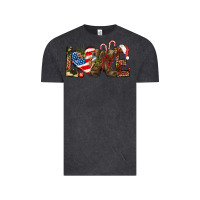 Vintage Black Army christmas love 4th Of July Vintage Tee - HowdyJamesFarm
