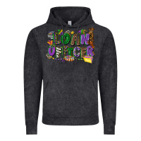 Vintage Black loan officer mardi gras cowgirl Vintage Hoodie - CowGirlArtShop