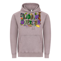 Loan Officer Mardi Gras Cowgirl Vintage Hoodie | Teevron