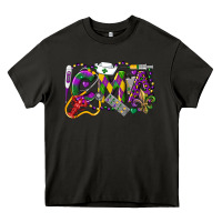 Asphalt CMA Certified Medical Assistant Mardi Gras Heavy Core Tee - LillyAllenDesigns