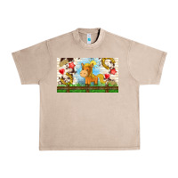 French Oak cute horse Urban Heavy Tee - TumblerDesignByShophia
