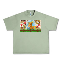 Oil Green cute horse Urban Heavy Tee - TumblerDesignByShophia