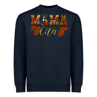 Navy mama cita Heavyweight Sweatshirt - BundleAndBundleShop