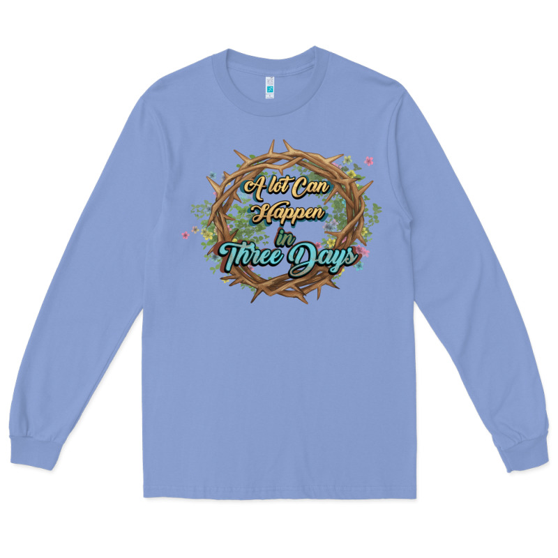 Crown Of Thorns Easter Day Long Sleeve Tee by HowdyJamesFarm | Teevron