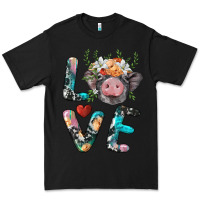 Black pig love Premium Tee - BarkalooDesign