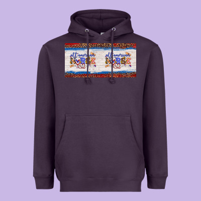 All American Nurse 15oz Mug Heavyweight Hoodie Designed By Artiststas