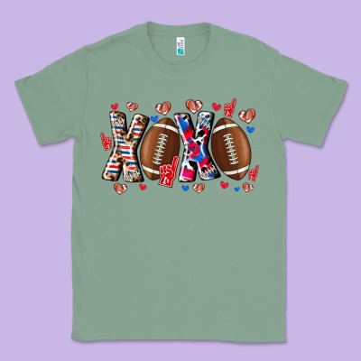 Xox Football Classic Tee Designed By Cowhidedigitalart