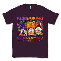 Plum Hallothanksmas it's the most wonderful time of the Classic Tee - NancyCooperArtShop