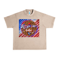 French Oak American babe Urban Heavy Tee - TumblerDesignByShophia