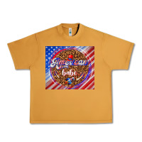 Peanut Butter American babe Urban Heavy Tee - TumblerDesignByShophia
