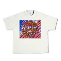 Pistachio American babe Urban Heavy Tee - TumblerDesignByShophia