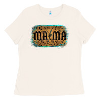 Bone Leopard Patterned Mama Tried Ladies Tee - Bettercallsaul