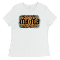 White Leopard Patterned Mama Tried Ladies Tee - Bettercallsaul