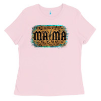 Bubblegum Pink Leopard Patterned Mama Tried Ladies Tee - Bettercallsaul