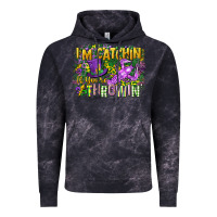 Cloud Black im catchin if youre throwin Vintage Hoodie - CowGirlArtShop