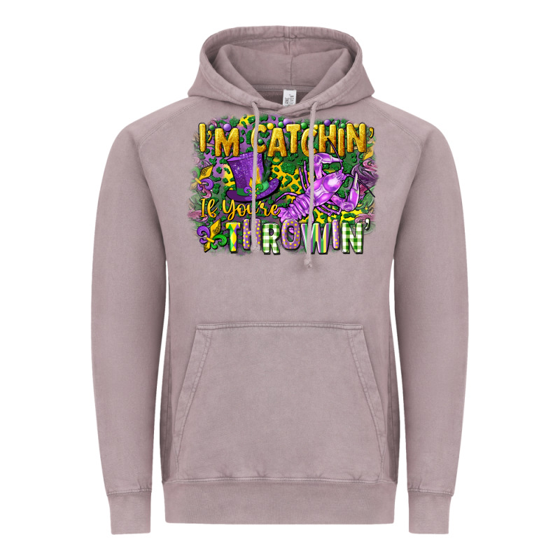 Im Catchin If Youre Throwin Vintage Hoodie by CowGirlArtShop | Teevron