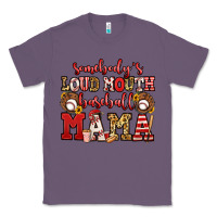 Lavender somebody's loud mouth baseball mama Classic Tee - Jasminsmagicworld