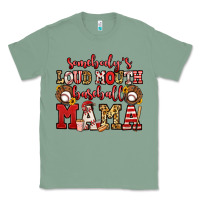 Sage somebody's loud mouth baseball mama Classic Tee - Jasminsmagicworld