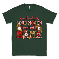 Sports Green somebody's loud mouth baseball mama Classic Tee - Jasminsmagicworld
