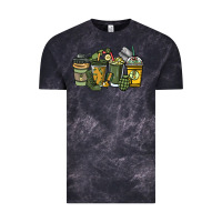 Cloud Black Army coffee cups 4th of july Vintage Tee - HowdyJamesFarm