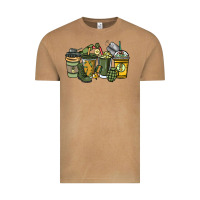 Vintage Camel Army coffee cups 4th of july Vintage Tee - HowdyJamesFarm