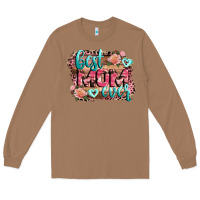 Toasted Coconut Best Mom ever Mother's Day Long Sleeve Tee - CowGirlArtShop