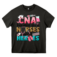 Asphalt Western CNA Because Nurses Need Heroes Heavy Core Tee - LillyAllenDesigns