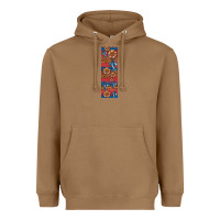 Toasted Coconut usa flag and cross penwraps Heavyweight Hoodie - Artiststas