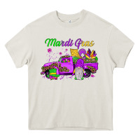Cream mardi gras truck gnome Heavy Core Tee - JahusDesignShop