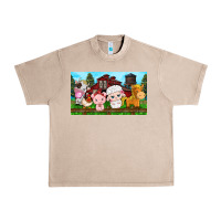 French Oak cute farm animals Urban Heavy Tee - TumblerDesignByShophia