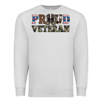 Dove Grey armed forces day proud veteran Premium Sweatshirt - Artiststas