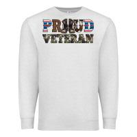 Oatmeal Heather armed forces day proud veteran Premium Sweatshirt - Artiststas