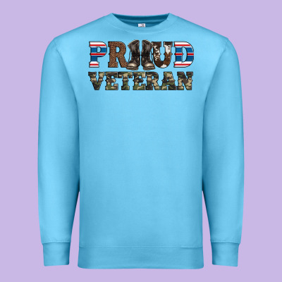 Armed Forces Day Proud Veteran Premium Sweatshirt Designed By Artiststas