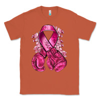 Copper breast cancer with boxing gloves Classic Tee - NancyCooperArtShop