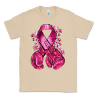 Breast Cancer With Boxing Gloves Classic Tee | Teevron